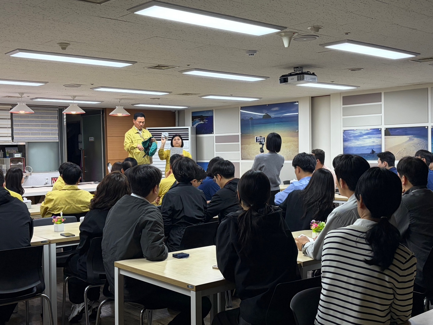 강남구도시관리공단, 공습대비 민방위 훈련 실시
